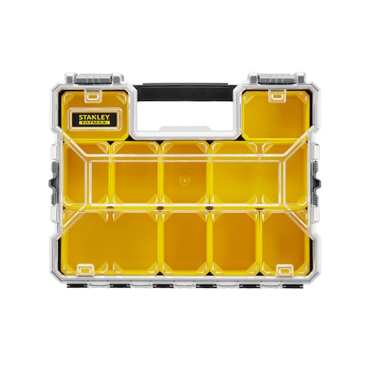 STANLEY® FATMAX® Pro Shallow Organiser with Plastic Latches  Beauty  Shot