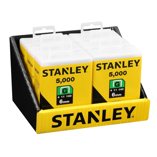 AGRAFES 6MM TYPE G - BOITE DE 5000PCS