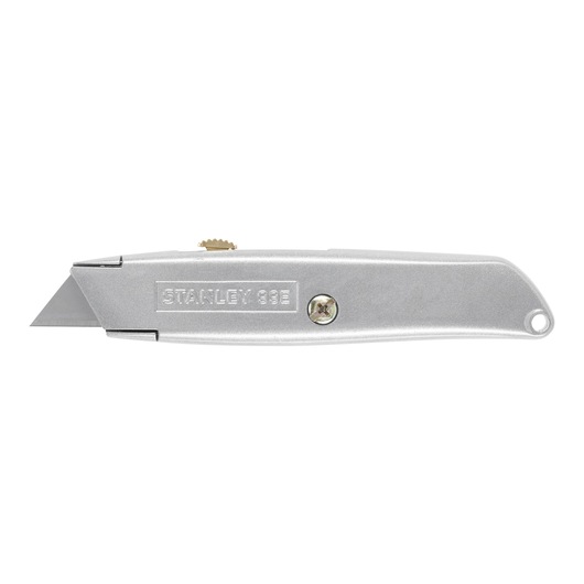 STANLEY® 155mm 99E Retractable Blade Utility Knife with 3 replacement blades