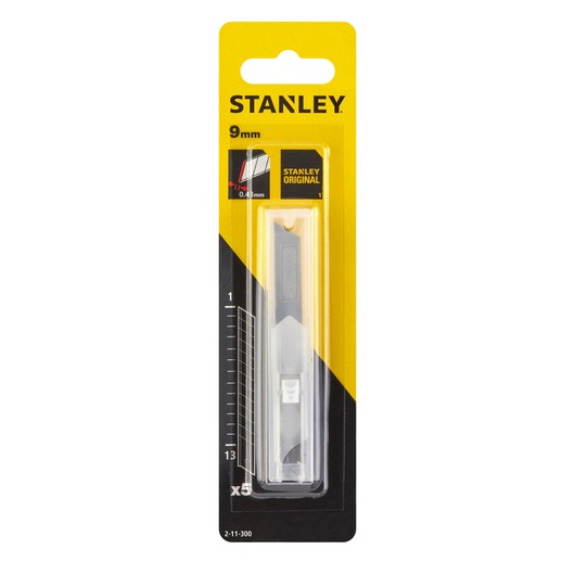 LAMES DE CUTTERS 9MM - DISTRIBUTEUR 5 LAMES