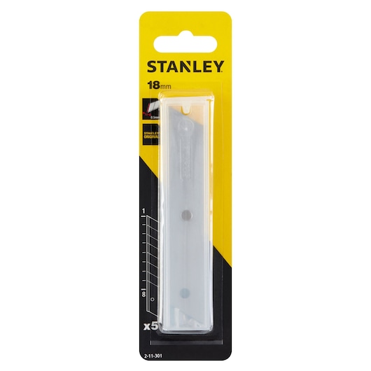 Lames de cutter STANLEY® 18 mm x 5