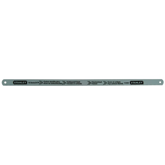 LAME DE SCIE A METAUX - CARTE 5 LAMES FLEXIBLE LION 10 DENTS