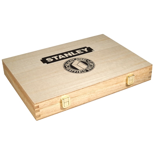 CISEAU A BOIS MANCHE BOIS  - COFFRET DE 5PCS