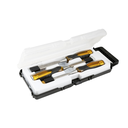 CISEAU A BOIS COFFRET 3PCS FATMAX