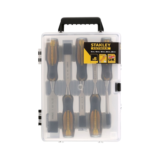 CISEAU A BOIS COFFRET 5PCS FATMAX