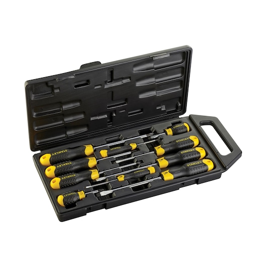 STANLEY STHT0-62574 Tournevis porte-embout à cliquet avec 20 embouts (2  pcs.)