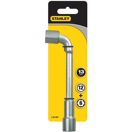 CLE A PIPE DEBOUCHEE 6X12 PANS 13MM