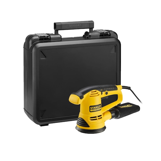 STANLEY® FATMAX® 480W Corded AC Random Orbit Sander with Kit Box