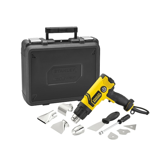 STANLEY® FATMAX® 2,000W Corded AC Heat Gun with Kit Box