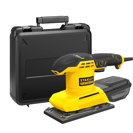 STANLEY FATMAX 280W Third Sheet Sander with Kit Box