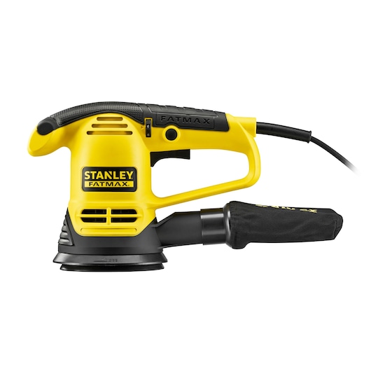 STANLEY® FATMAX® 480W Corded AC Random Orbit Sander with Kit Box and 10 Extra Sheets