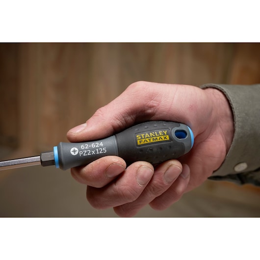 STANLEY® FATMAX® Pozidriv Bolster Pozi 2 x 125mm Screwdriver