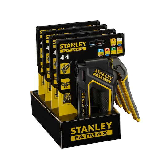 Agrafeuse-cloueuse multi-usage 4 en 1 STANLEY® FATMAX®