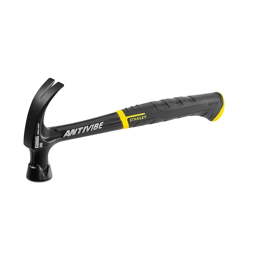 Marteau arrache-clou, courbé, AntiVibe, STANLEY® FATMAX®, monobloc acier, 567 g