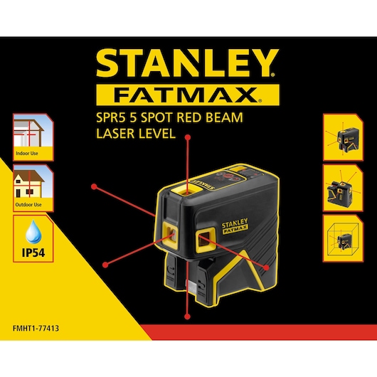 NIVEAU LASER 5 POINTS SPR5 - FATMAX