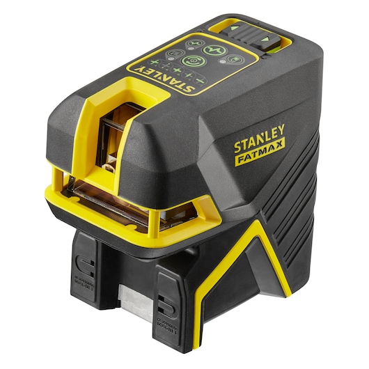 Niveau laser croix 5 points Stanley SCPG5 vert Fatmax batterie 2 Ah chargeur