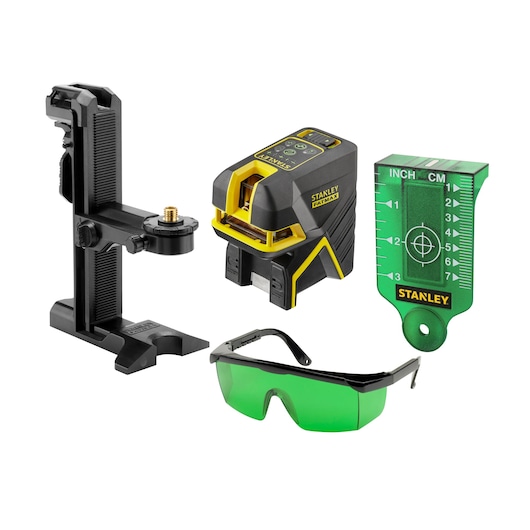 NIVEAU LASER CROIX + 5 POINTS - SCPG5 VERT - FATMAX
