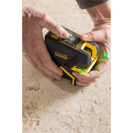 NIVEAU LASER CROIX + 5 POINTS - SCPG5 VERT - FATMAX