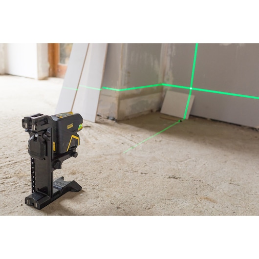 NIVEAU LASER CROIX + 5 POINTS - SCPG5 VERT - FATMAX