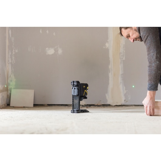 NIVEAU LASER CROIX + 5 POINTS - SCPG5 VERT - FATMAX