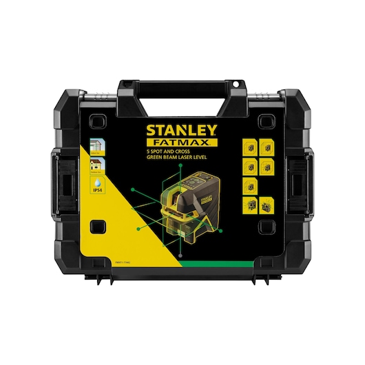 NIVEAU LASER CROIX + 5 POINTS - SCPG5 VERT - FATMAX