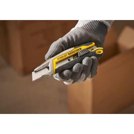 STANLEY® FATMAX® 18 mm Integrated Snap Slide Lock Snap Off Knife