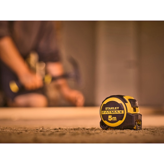 Stanley Fatmax Next Generation Tape Measure Side View