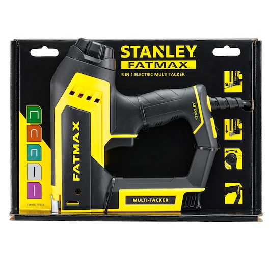 AGRAFEUSE–CLOUEUSE ELECTRIQUE 5 EN 1 FATMAX