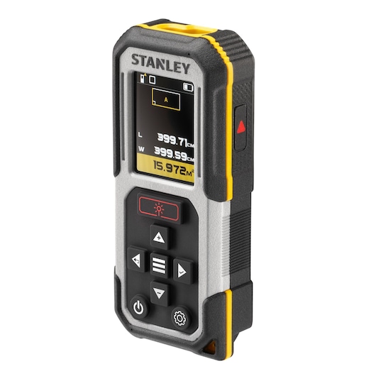 STANLEY FATMAX 60M Laser Distance Measurer. Product On White Photography