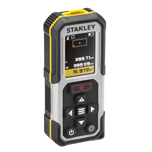 STANLEY FATMAX 60M Laser Distance Measurer. Product On White Photography
