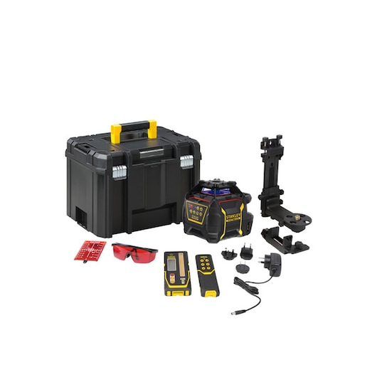 Stanley FatMax® Self-Leveling Interior/Exterior Rotary Laser Level with  Detector, Tripod and Rod – Model# RL350GL