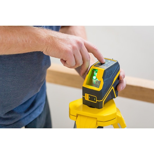 STANLEY FMHT77595-1 Fatmax® FCL-GI cross laser level - green beam