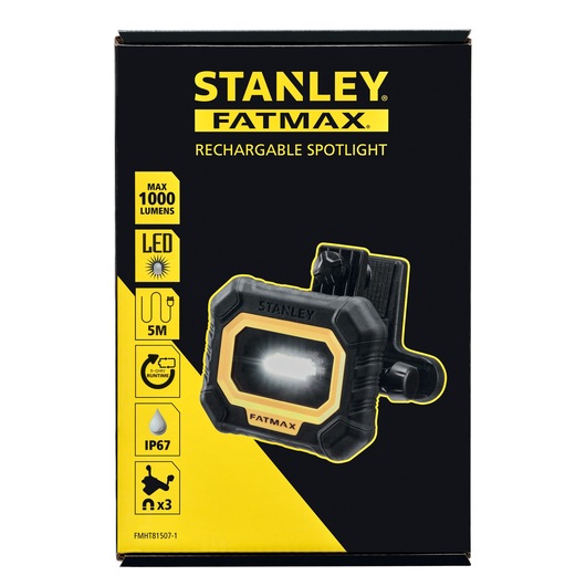 PROJECTEUR RECHARGEABLE - 1 000 LUMENS - FATMAX