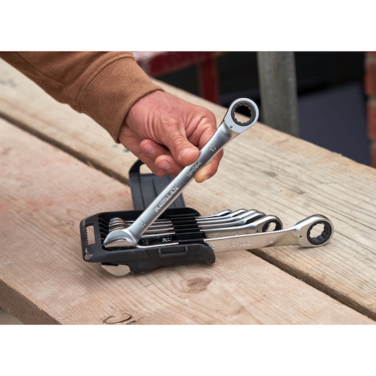 STANLEY® FATMAX® Reversible Ratcheting Wrench Set (7 pieces)