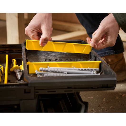 STANLEY FATMAX 18 in. Structural Foam Cantilever Tool Box