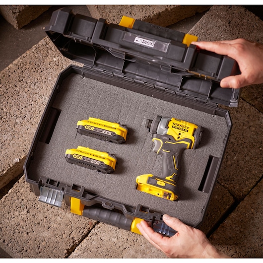 STANLEY FATMAX PRO-STACK Shallow Box (Includes Foam Insert)