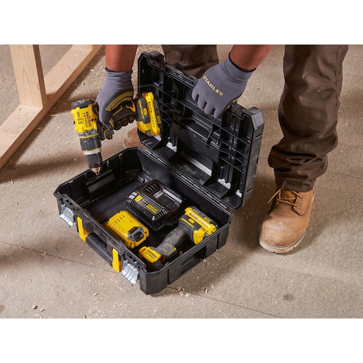 STANLEY FATMAX PRO-STACK Shallow Box (Includes Foam Insert)