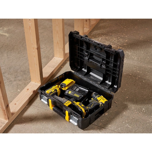 STANLEY FATMAX PRO-STACK Shallow Box (Includes Foam Insert)