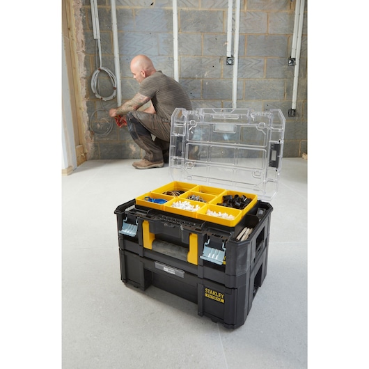 MALLETTE ORGANISEUR 7 COMPARTIMENTS PRO-STACK™  FATMAX