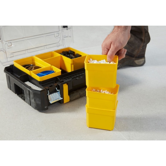 MALLETTE ORGANISEUR 7 COMPARTIMENTS PRO-STACK™  FATMAX