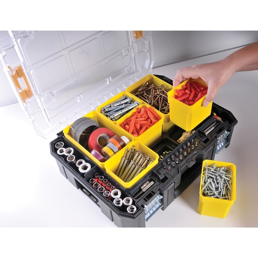 MALLETTE ORGANISEUR 7 COMPARTIMENTS PRO-STACK™  FATMAX