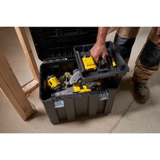 STANLEY FATMAX PRO-STACK Mobile Storage Box