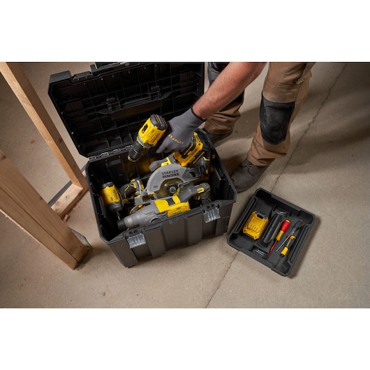 STANLEY FATMAX PRO-STACK Mobile Storage Box