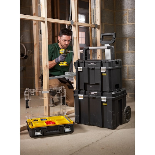 STANLEY FATMAX PRO-STACK Mobile Storage Box