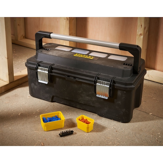 STANLEY FATMAX 26 in. Pro Cantilever Tool Box