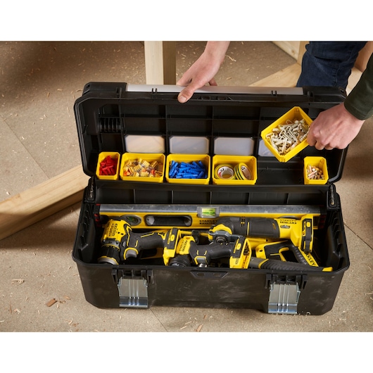 STANLEY FATMAX 26 in. Pro Cantilever Tool Box