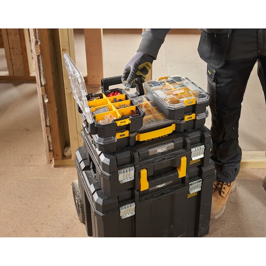 STANLEY® FATMAX® PRO-STACK™ Shallow Organisers (Triple Pack) 