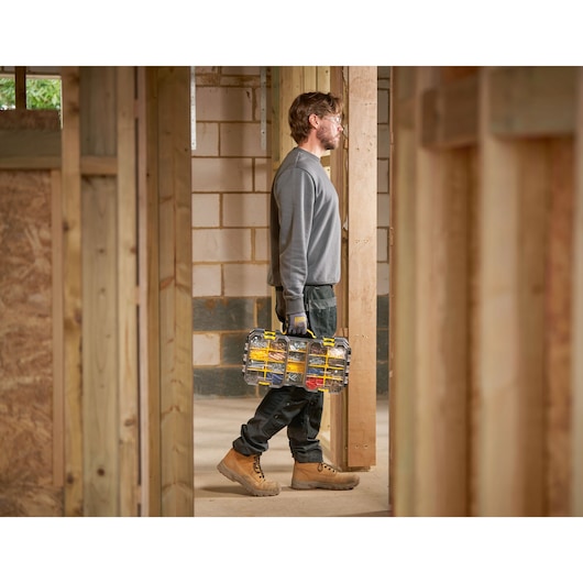 STANLEY® FATMAX® PRO-STACK™ Shallow Organisers (Triple Pack) 