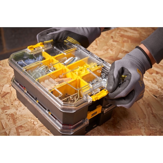 STANLEY® FATMAX® PRO-STACK™ Shallow Organisers (Triple Pack) 