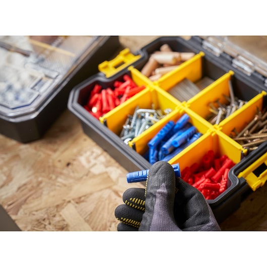 STANLEY® FATMAX® PRO-STACK™ Shallow Organisers (Triple Pack) 